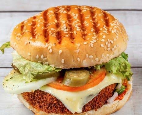 Veg Cheese grilled burger